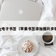 pg电子书签（苹果书签添加图片步骤）